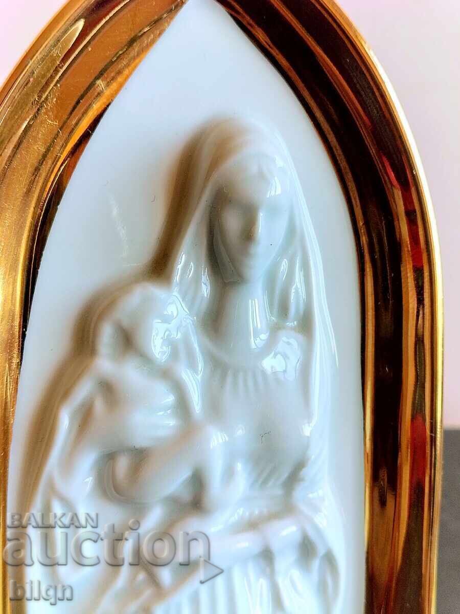 Great German Porcelain Icon With Gilt with price 28.87 BGN | € 14.76 Great German Porcelain Icon With Gilt with price 28.87 BGN | € 14.76