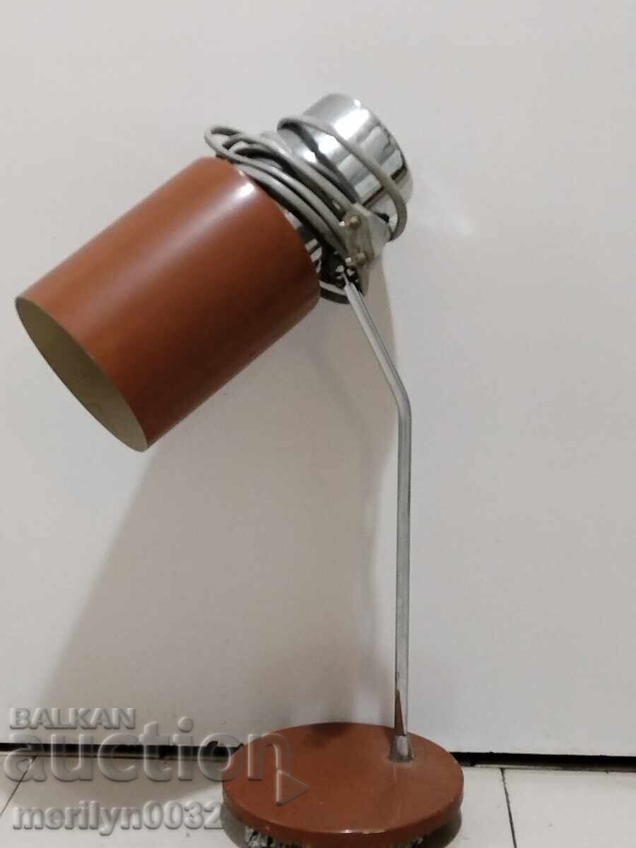 Night lamp Siemens reflector 70s lamp holder WORKS - 7 Night lamp Siemens reflector 70s lamp holder WORKS - 7