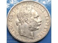 1 Florin 1876 Austro-Ungaria Franz Joseph I Argint