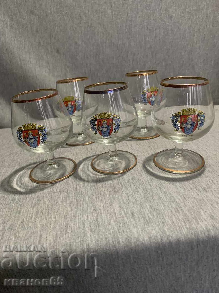 Set of German cups