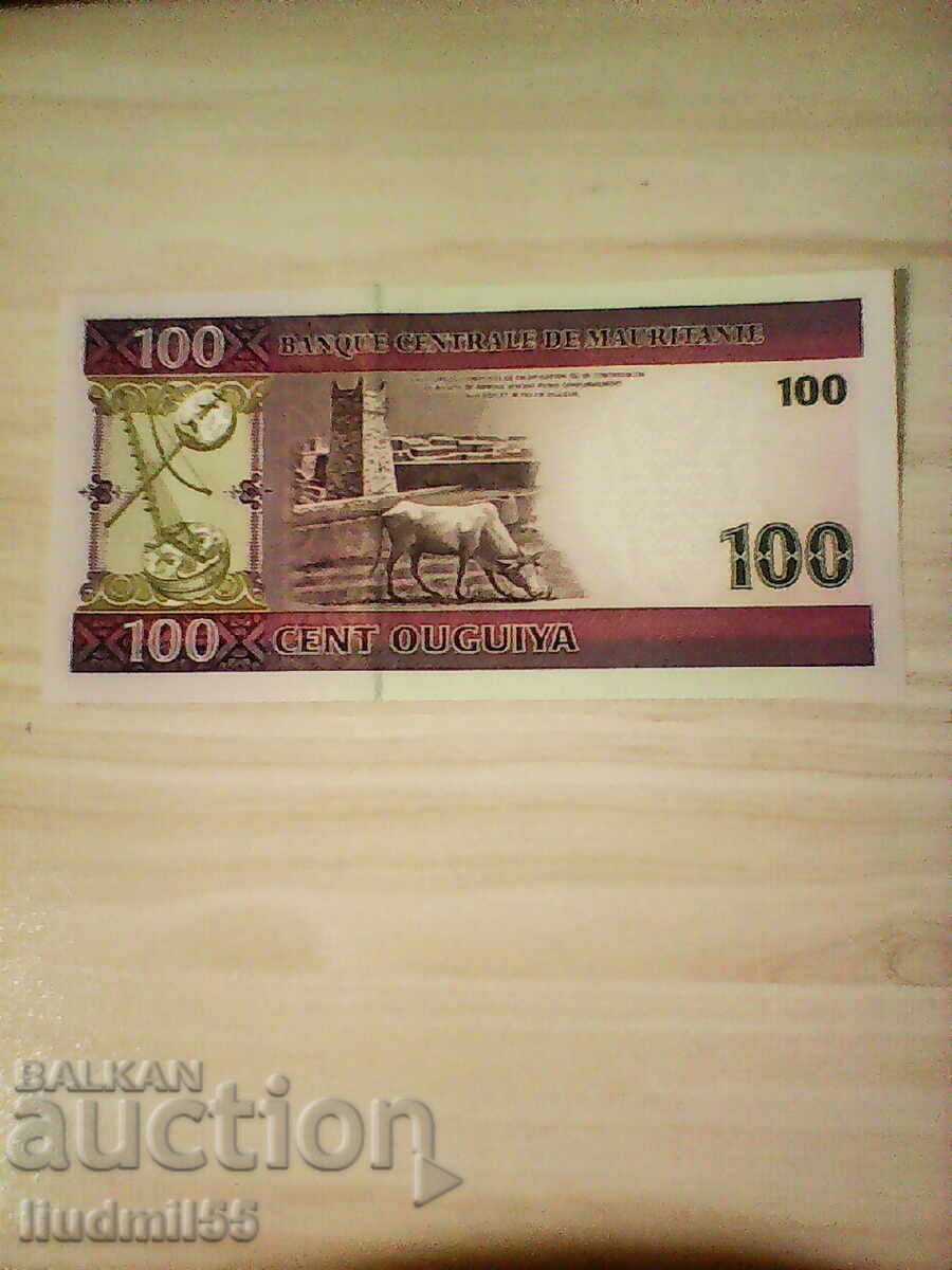 ΜΑΥΡΙΤΑΝΙΑ 100 Oguya 2008UNC