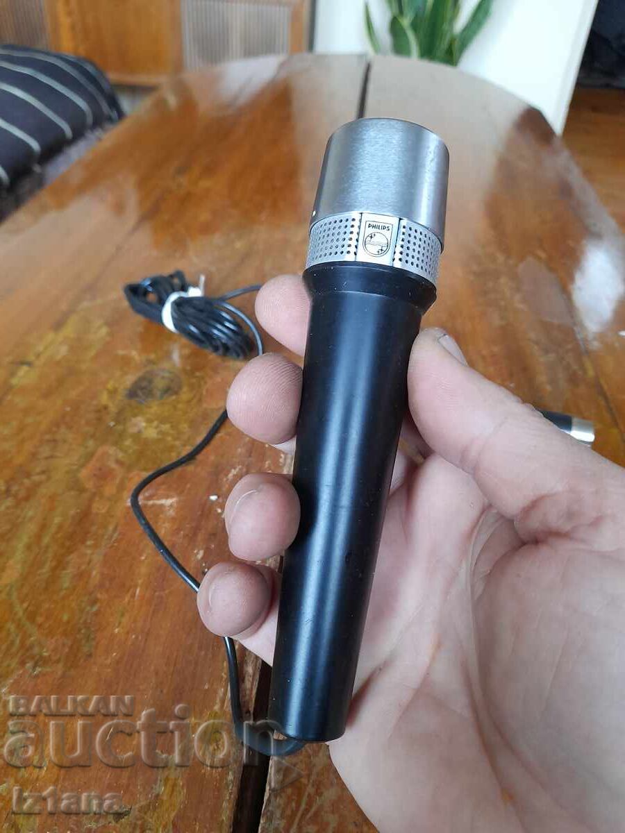 Microfon PHILIPS vechi cu preț 32.00 BGN | € 16.36 Microfon PHILIPS vechi cu preț 32.00 BGN | € 16.36