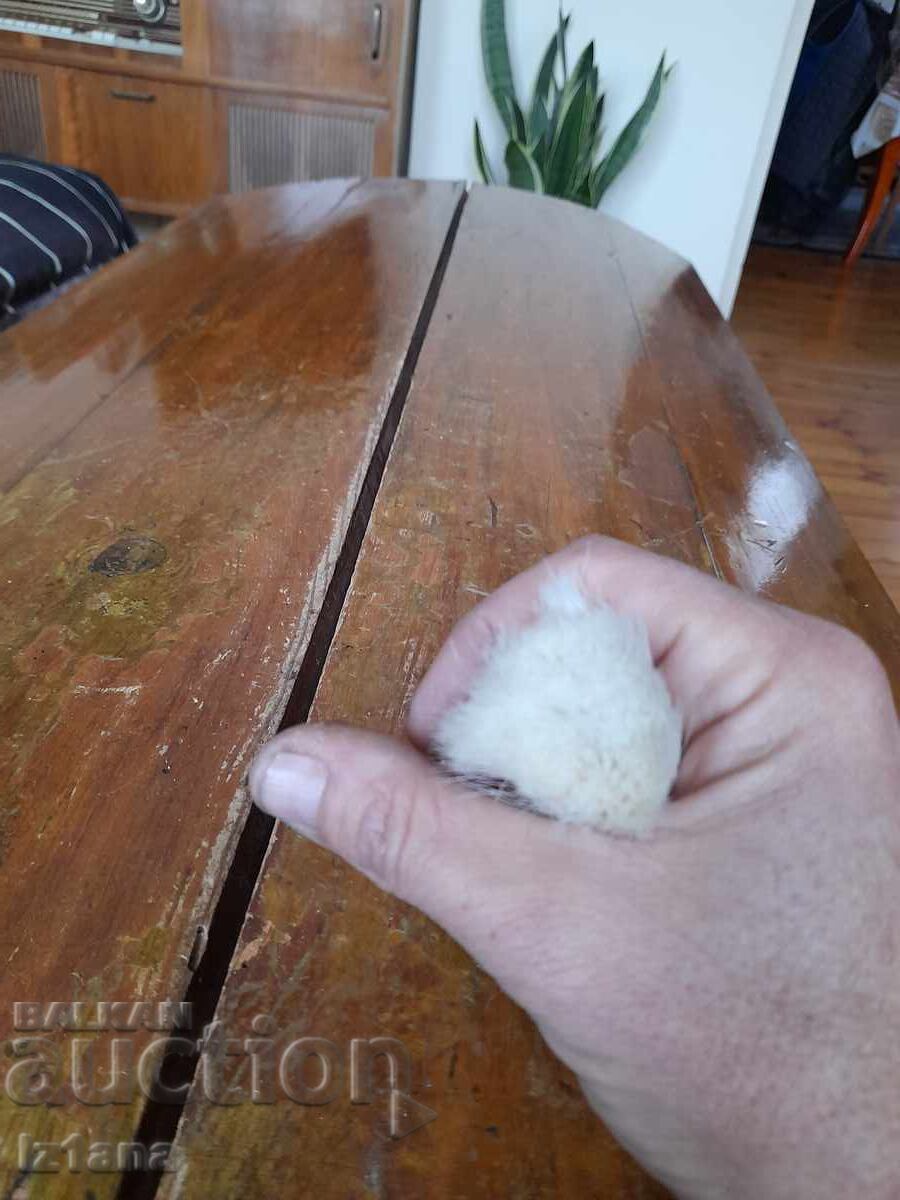 Delivery of An old shaving brush Delivery of An old shaving brush