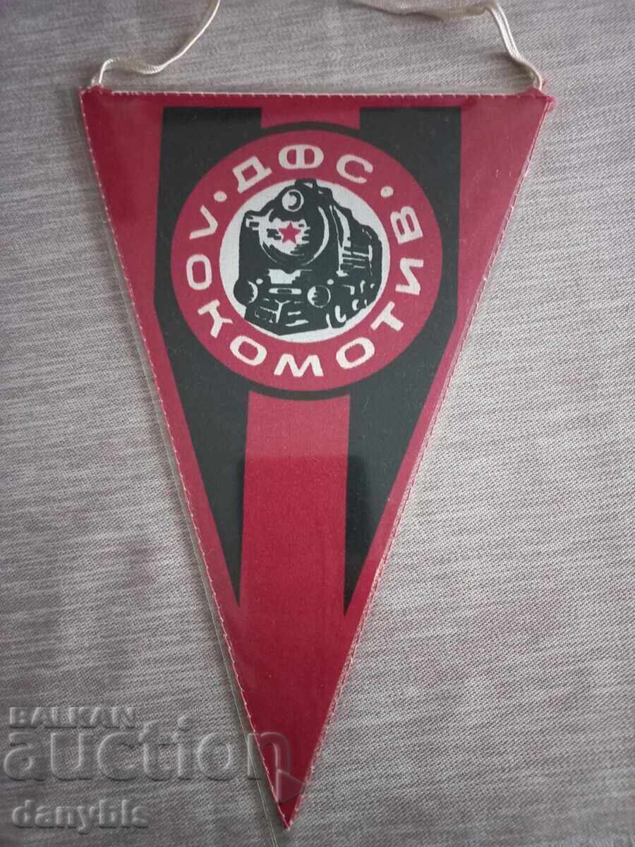 Football flag - DFS Lokomotiv Sofia Football flag - DFS Lokomotiv Sofia