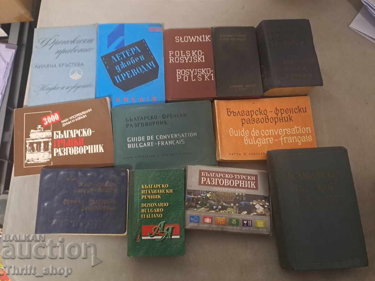 Un set de dicționare de buzunar