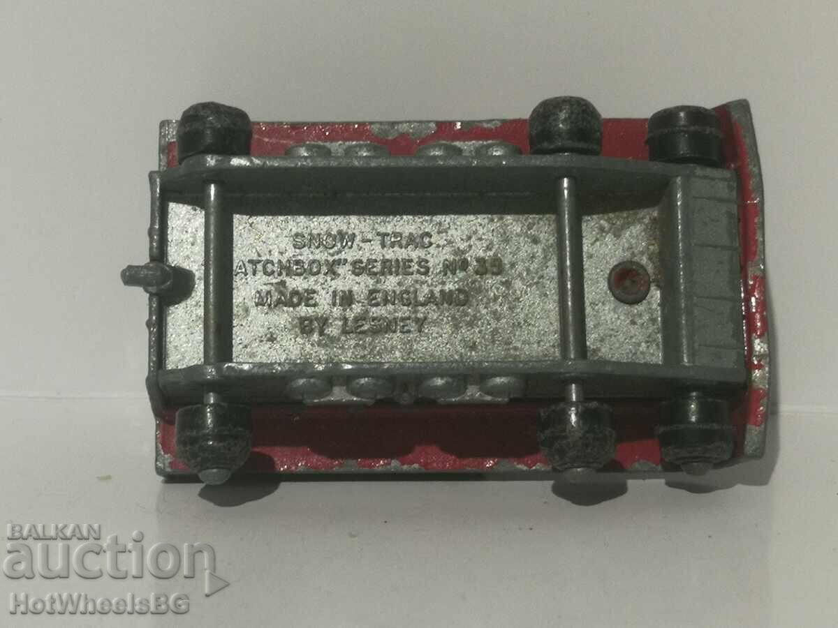 Matchbox LESNEY No 35B Snow Trac 1964 - 5 Matchbox LESNEY No 35B Snow Trac 1964 - 5