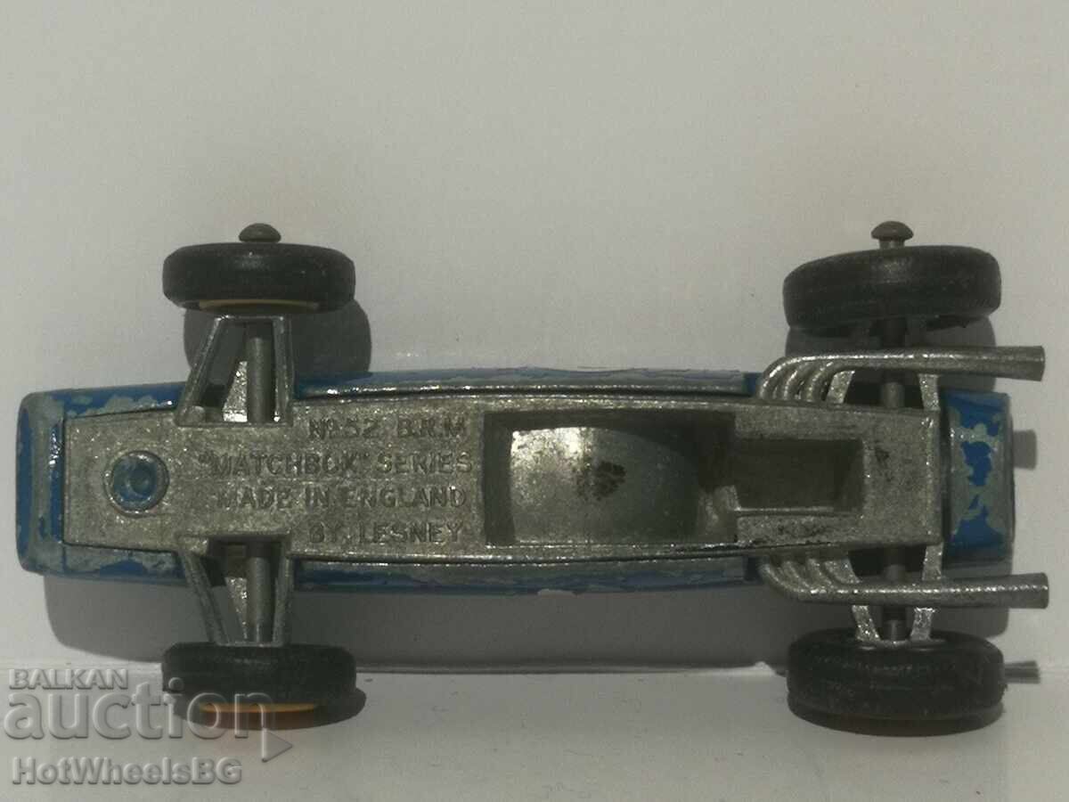 Matchbox LESNEY No 52B BRM Racing Car 1965 - 6 Matchbox LESNEY No 52B BRM Racing Car 1965 - 6