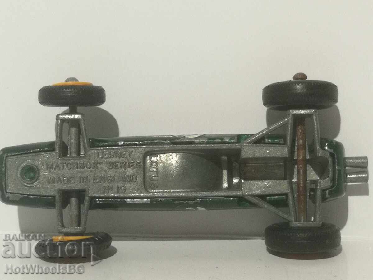 Matchbox LESNEY No 19D Lotus Racing Car 1965 - 5 Matchbox LESNEY No 19D Lotus Racing Car 1965 - 5