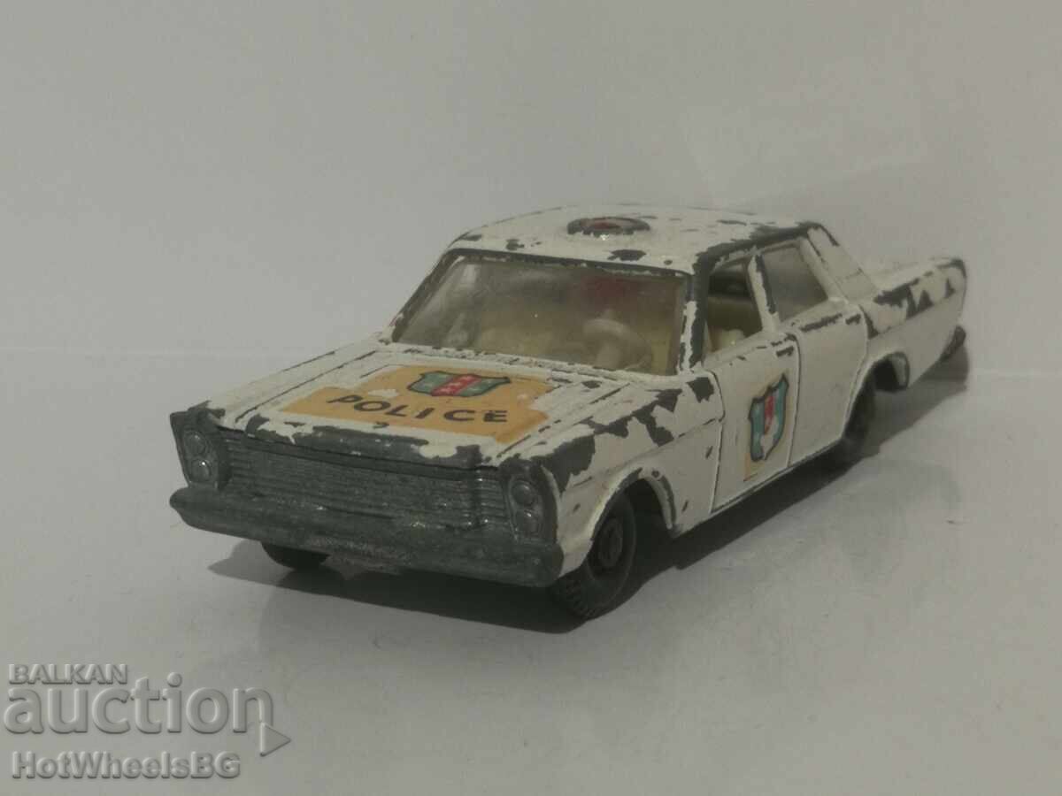 Auction Matchbox LESNEY No 55C Ford Galaxy Police Car 1966 Auction Matchbox LESNEY No 55C Ford Galaxy Police Car 1966