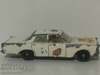 Cutie de chibrituri LESNEY nr 55C Ford Galaxy mașină de poliție 1966