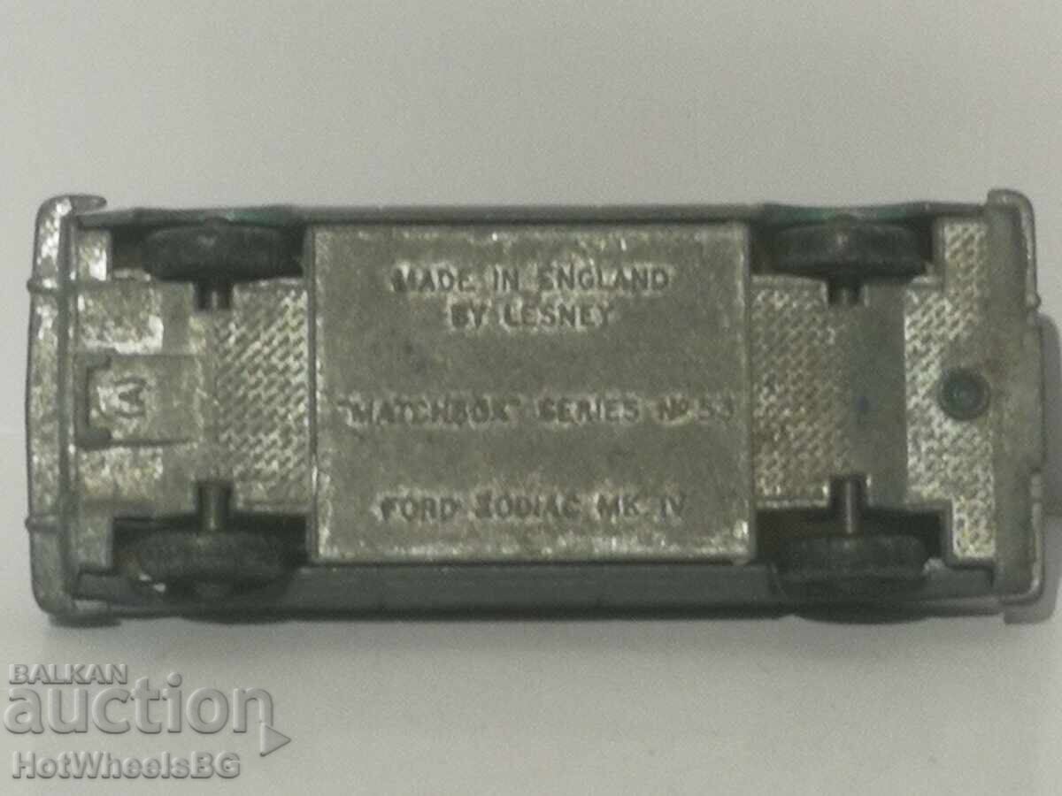 Matchbox LESNEY No 53C Ford Zodiac Mk IV 1968 - 7 Matchbox LESNEY No 53C Ford Zodiac Mk IV 1968 - 7