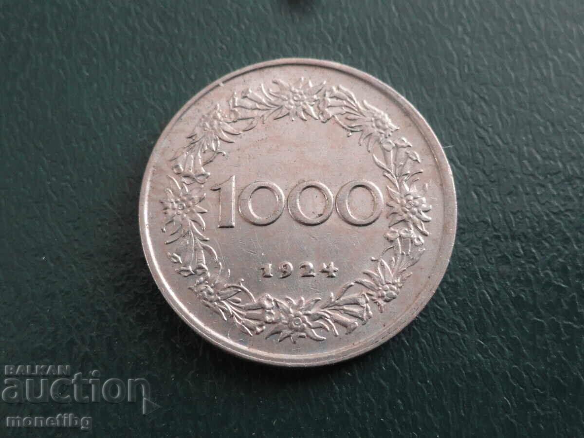 Austria 1924 - 1000 de coroane - 6