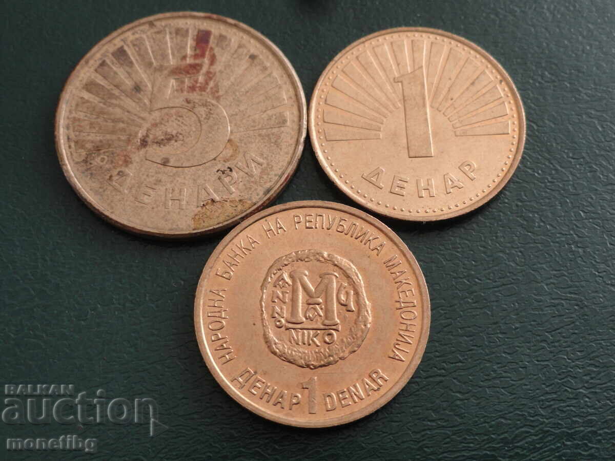 R.S. Macedonia 2000 - Coins (3 pieces) with price € 2.70 | 5.28 BGN R.S. Macedonia 2000 - Coins (3 pieces) with price € 2.70 | 5.28 BGN