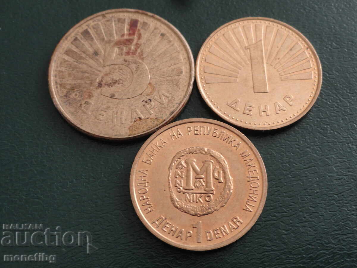 R.S. Macedonia 2000 - Coins (3 pieces) - 6 R.S. Macedonia 2000 - Coins (3 pieces) - 6