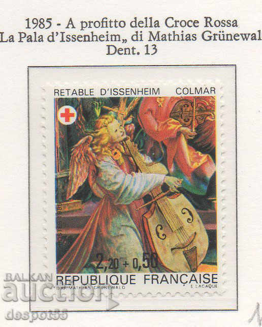 1985. France. Red cross.