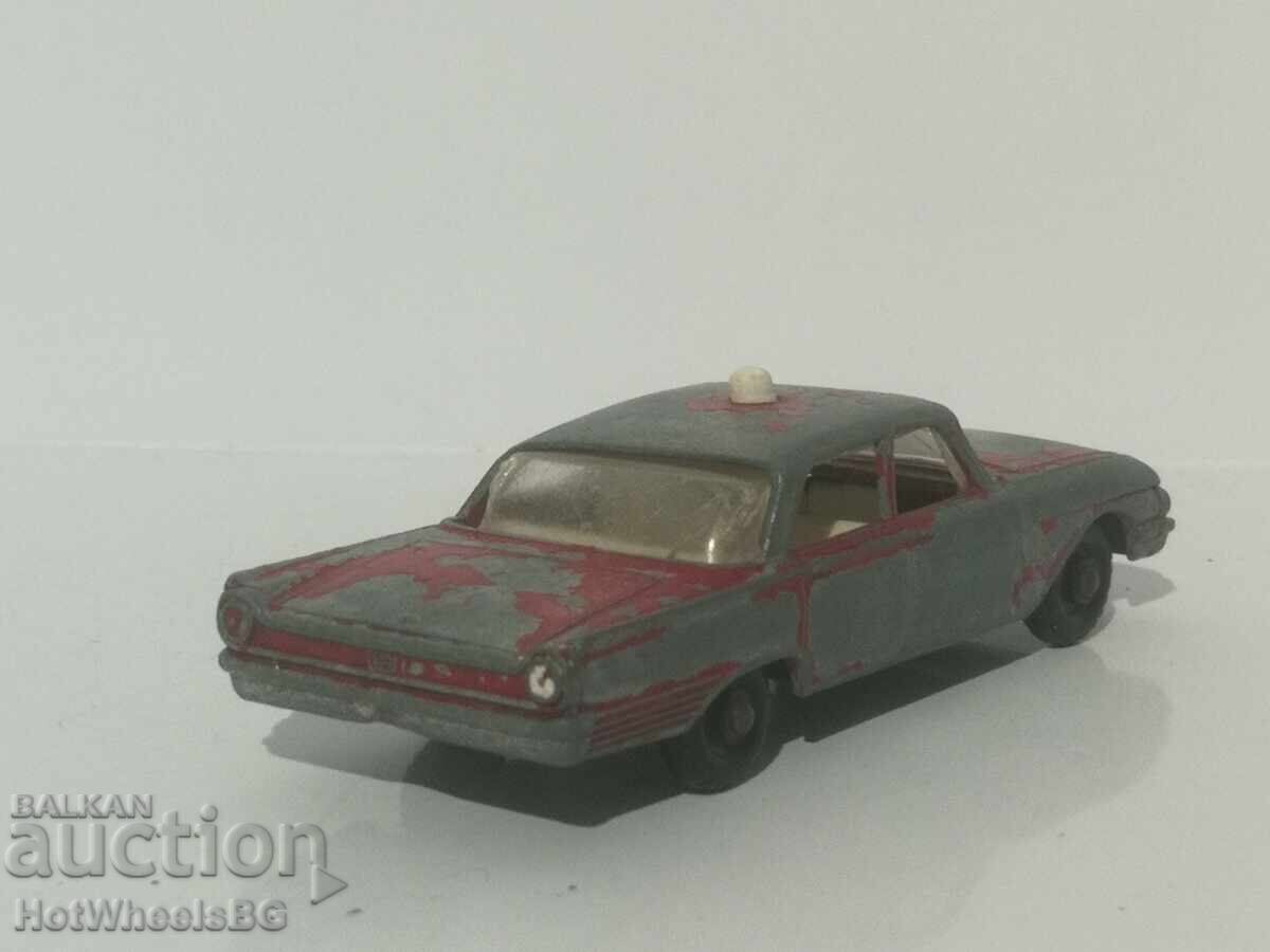 Παράδοση Matchbox LESNEY No 59B Ford Fairlane Fire Chief Car 1963 Παράδοση Matchbox LESNEY No 59B Ford Fairlane Fire Chief Car 1963