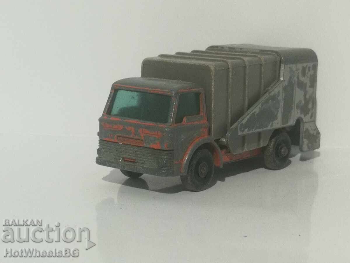 Δημοπρασία Σπιρτόκουτο LESNEY No 7C Refuse Truck 1967 Δημοπρασία Σπιρτόκουτο LESNEY No 7C Refuse Truck 1967