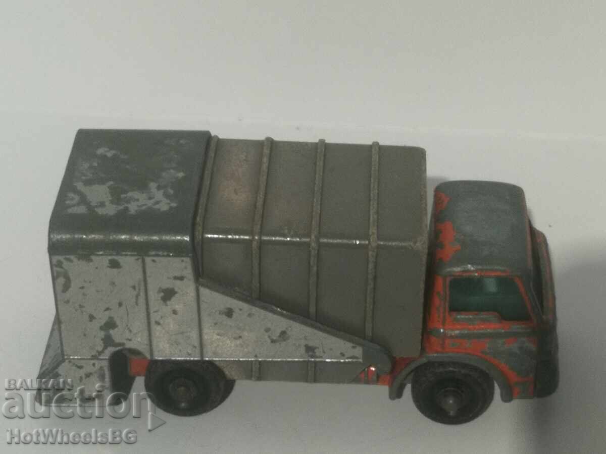 Σπιρτόκουτο LESNEY No 7C Refuse Truck 1967 - 5 Σπιρτόκουτο LESNEY No 7C Refuse Truck 1967 - 5