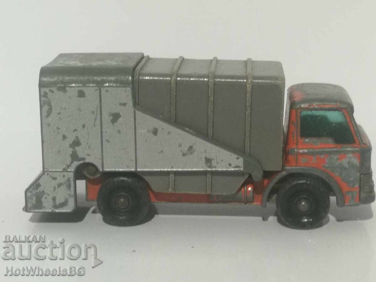 Cutie de chibrituri LESNEY nr 7C Camion pentru deșeuri 1967