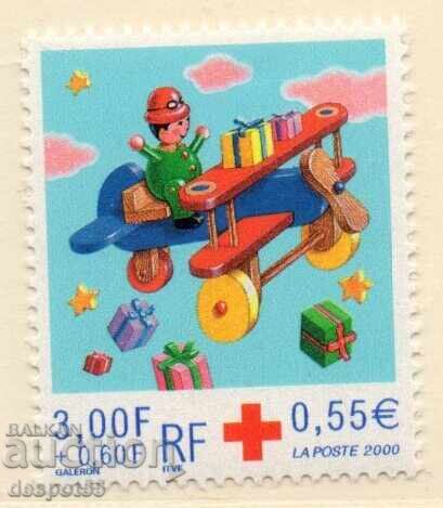 2000. Franţa. Crucea Rosie. 2000. Franţa. Crucea Rosie.
