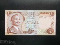 IORDANIA , 1/2 dinar , 1975-1992 , UNC