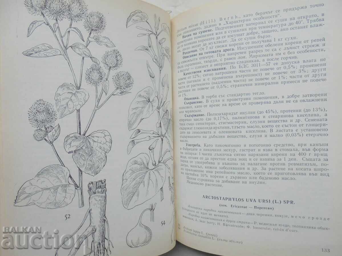 Auction Our medicinal plants. Part 1 Neno Stoyanov 1972 Auction Our medicinal plants. Part 1 Neno Stoyanov 1972