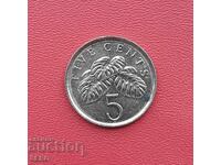 Singapore-5 cents 2011