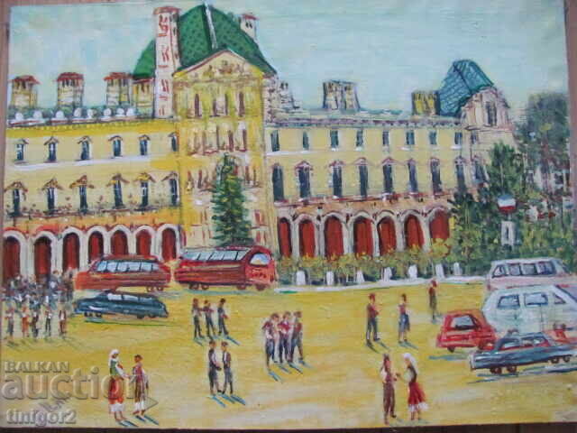 Large painting 80x60cm.-oil on canvas, B. Tsanov, signed - 5