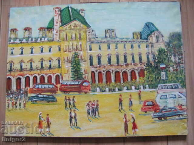 Large painting 80x60cm.-oil on canvas, B. Tsanov, signed - 7