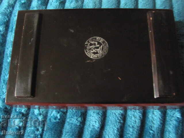 Old jewelry box, mother of pearl, North Korea, marked - 5