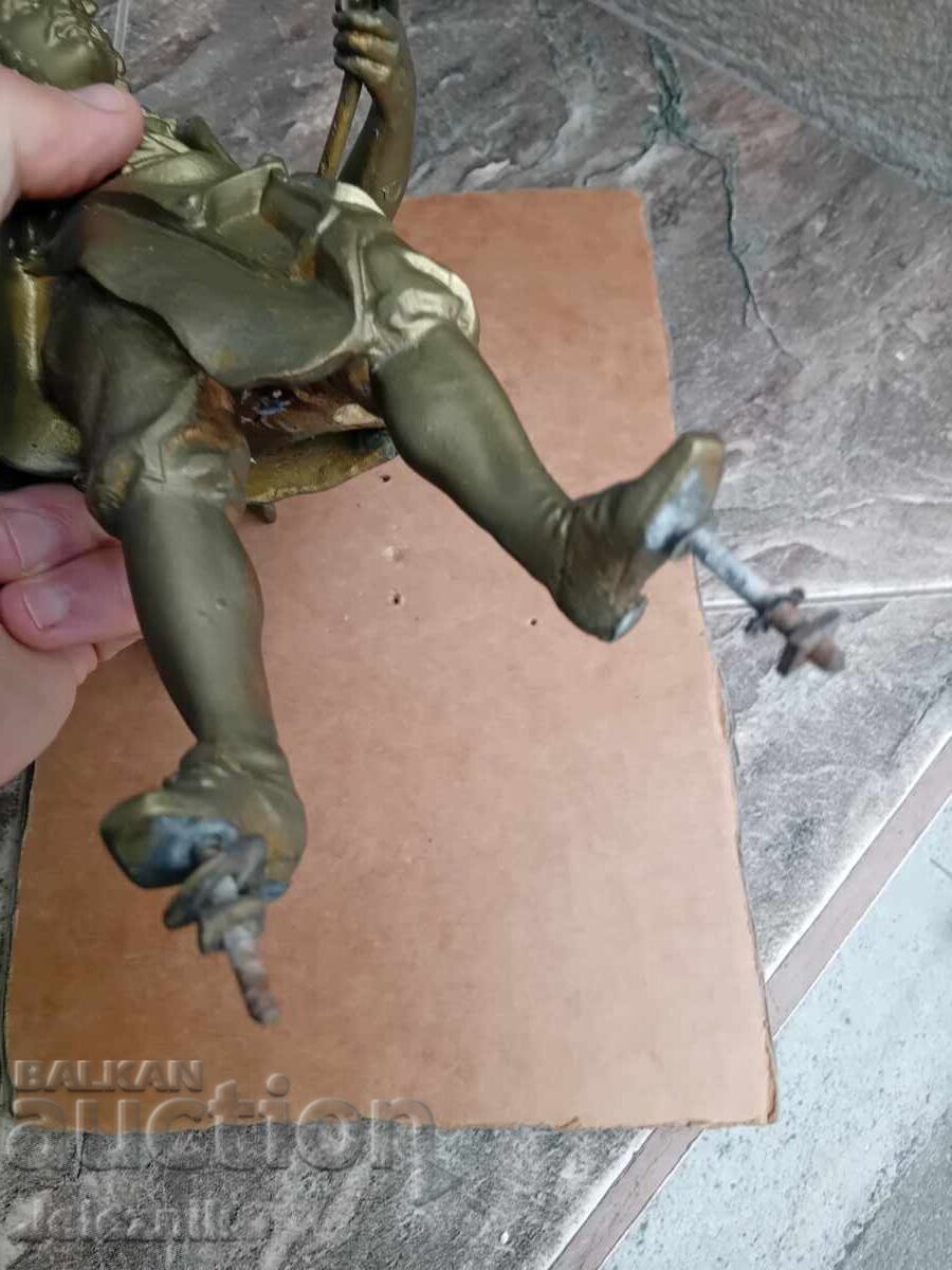 Delivery of Large Figure For Mantel Clock 19th Century/France Delivery of Large Figure For Mantel Clock 19th Century/France