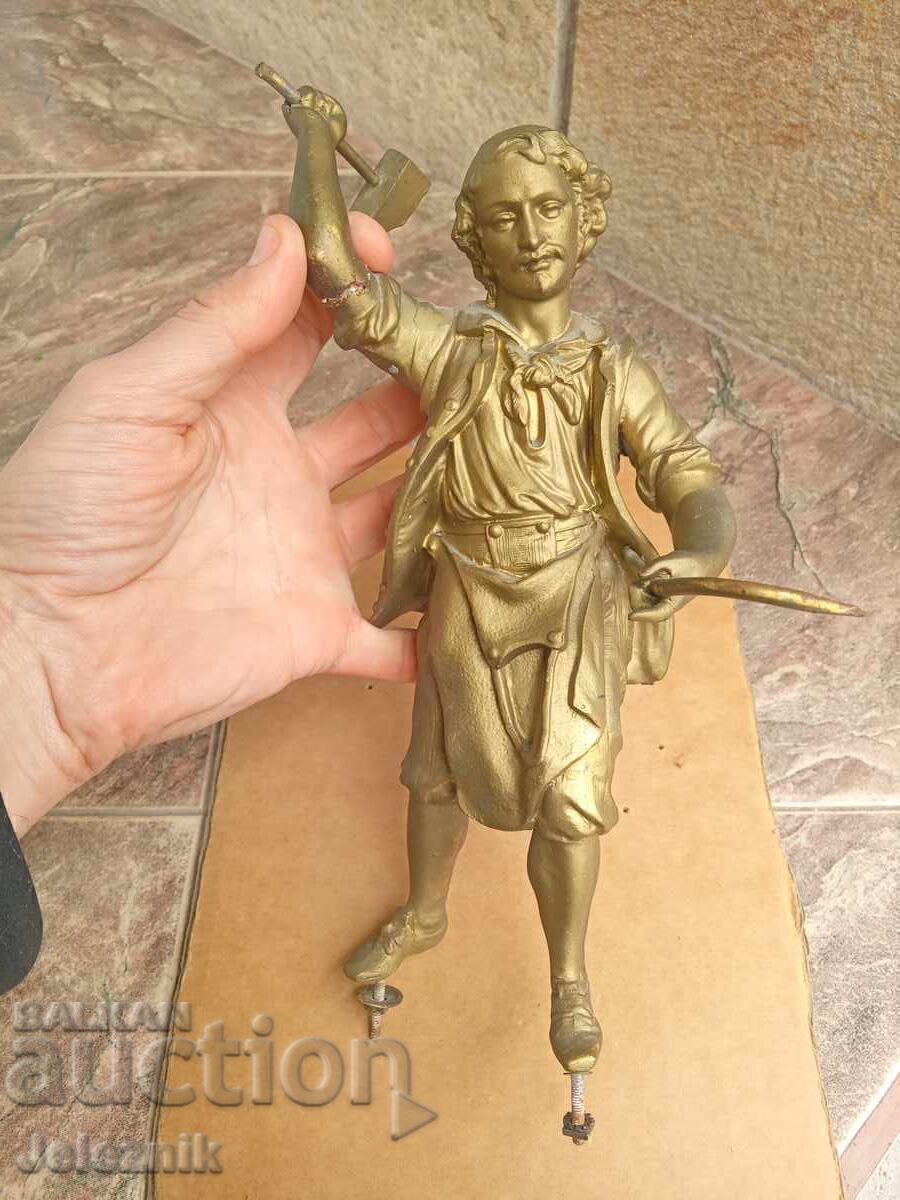 Ceas mare de cămineu figura din secolul al XIX-lea/Franța - 7 Ceas mare de cămineu figura din secolul al XIX-lea/Franța - 7