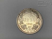 Bulgaria 5 BGN 1885