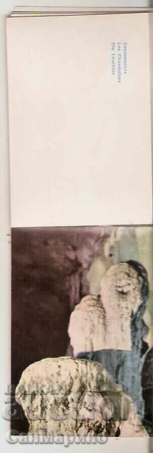 Postcard Bulgaria Magura Cave Mini Album 1 - 7 Postcard Bulgaria Magura Cave Mini Album 1 - 7