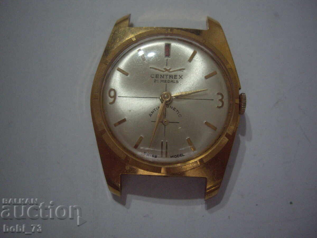 Old gold-plated watch