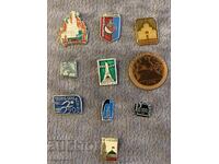 Old badges from the USSR for collection-Lot-55