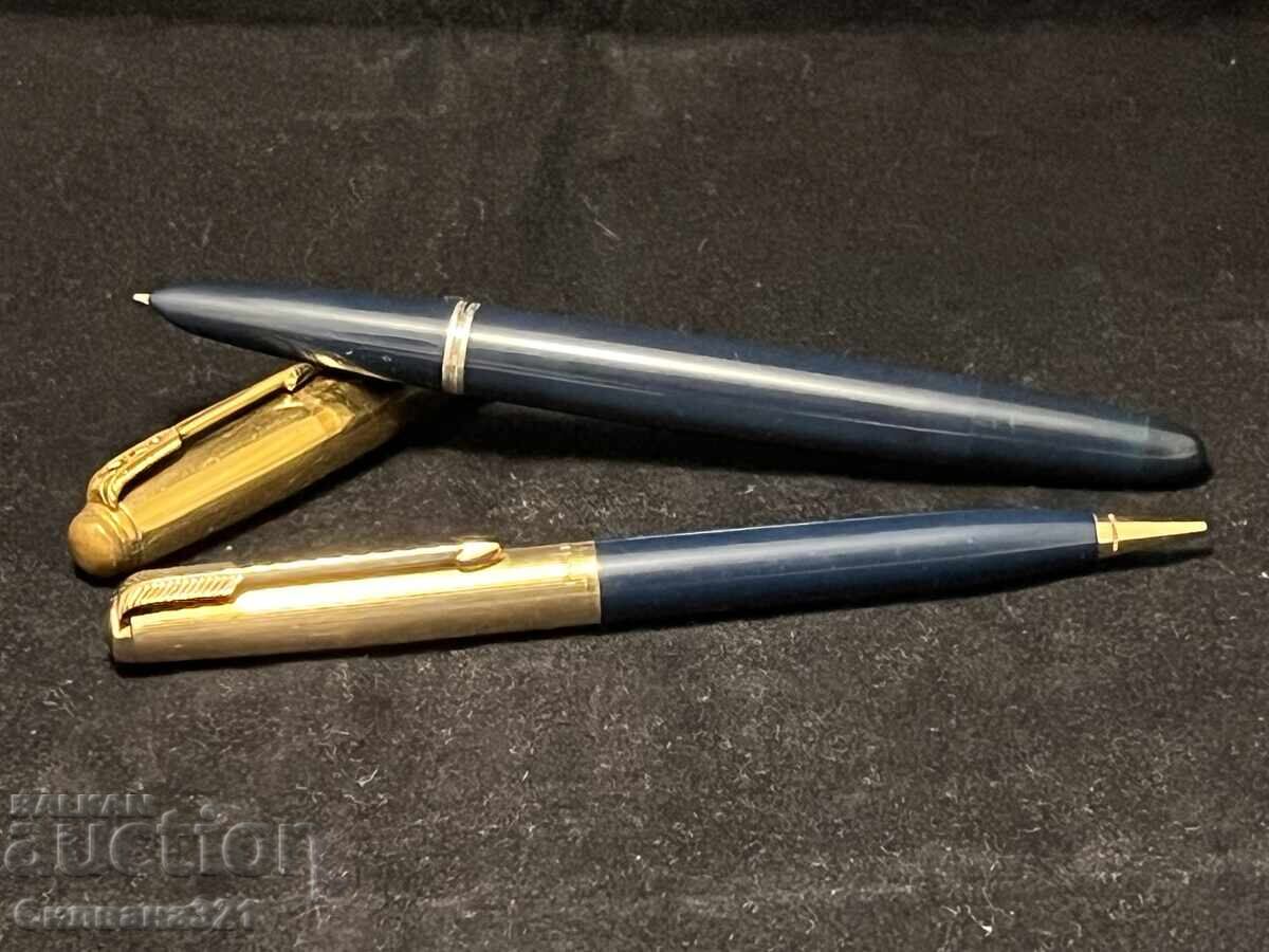 Old Parker 51 stilou și creion