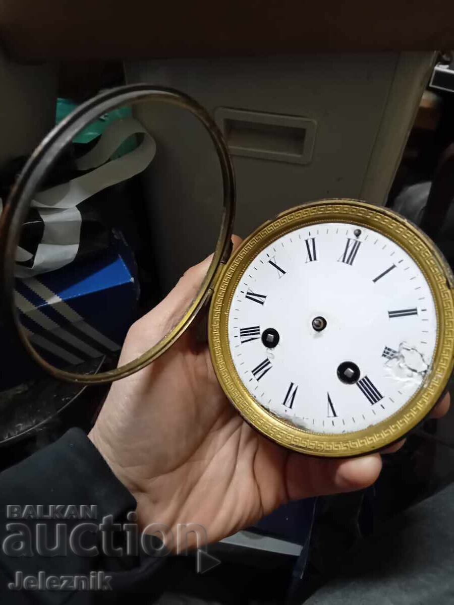 Mechanism for a Mantel Clock France/19th century-Works. with price 65.00 BGN | € 33.23 Mechanism for a Mantel Clock France/19th century-Works. with price 65.00 BGN | € 33.23