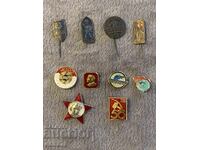 Old badges from the USSR for collection-Lot-66