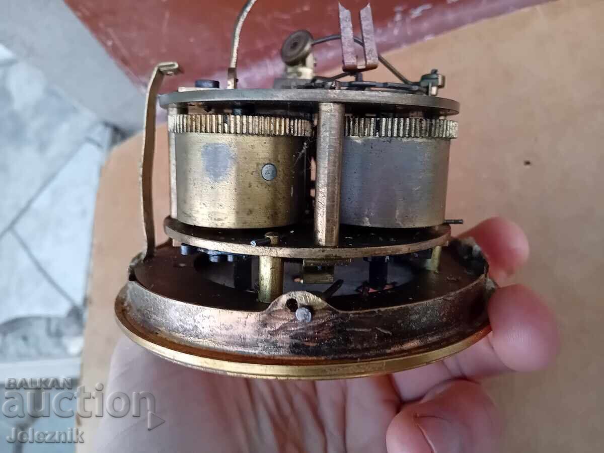 Old Mantel Clock Mechanism France/19th Century-Works. with price 65.00 BGN | € 33.23 Old Mantel Clock Mechanism France/19th Century-Works. with price 65.00 BGN | € 33.23