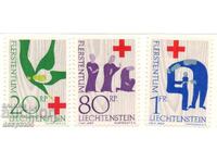 1963 Liechtenstein. 100th anniversary of the International Red Cross