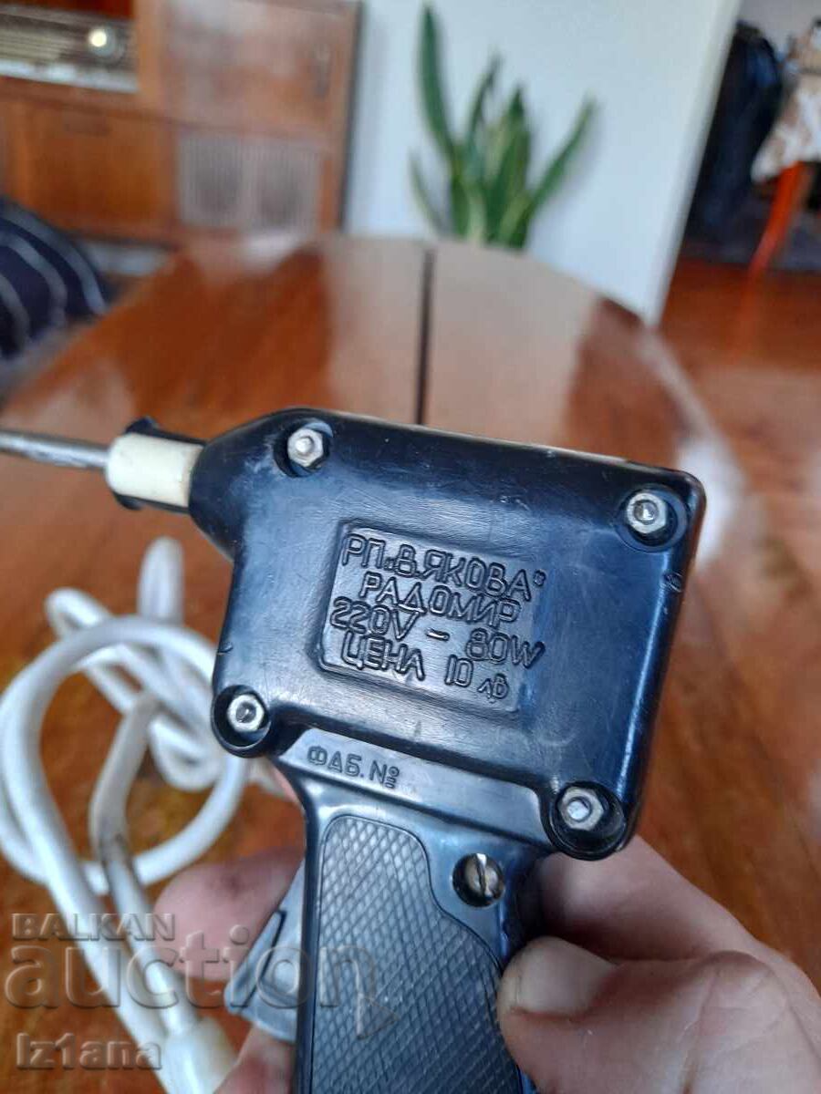 Auction Old induction soldering iron Auction Old induction soldering iron