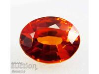 BZC! 6,45 carate safir natural oval cert.VGTL de la 1!