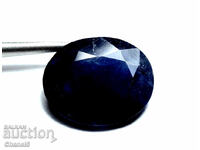 NATURAL BLUE SAPPHIRE - OVAL, AFRICA - 6.60 ct (356)