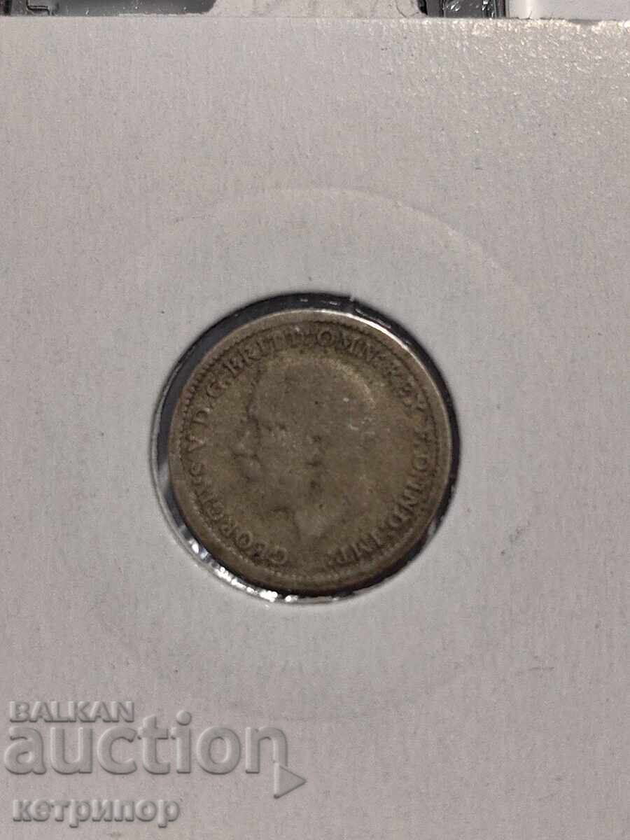 3 pence 1930 Great Britain silver with price 9.00 BGN | € 4.60 3 pence 1930 Great Britain silver with price 9.00 BGN | € 4.60