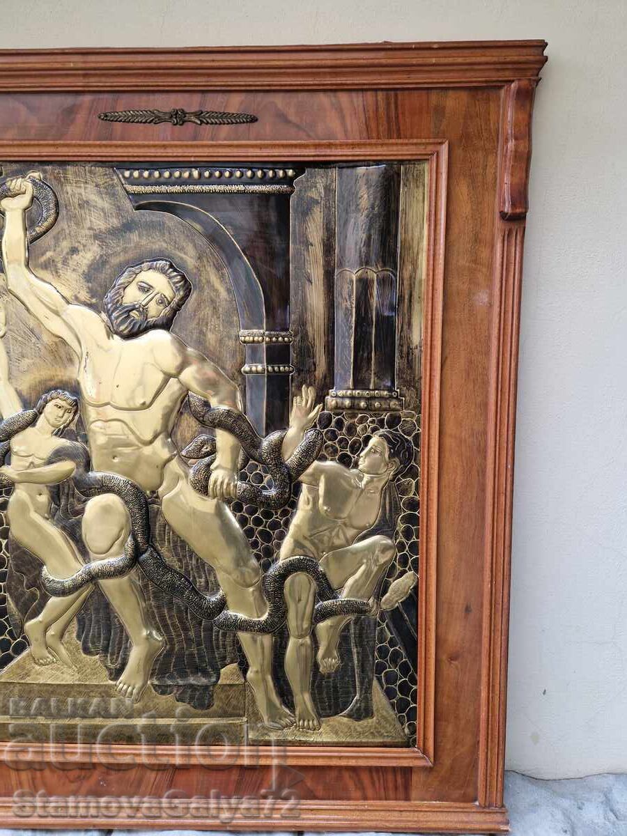 Παράδοση Υπέροχο πάνελ αντίκες από χαλκό Παράδοση Υπέροχο πάνελ αντίκες από χαλκό