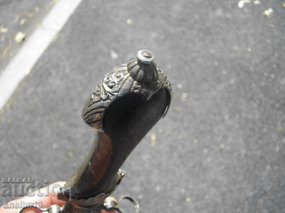 SILVER DAGGER KNIFE KUMAYA KHANJAR - 6 SILVER DAGGER KNIFE KUMAYA KHANJAR - 6