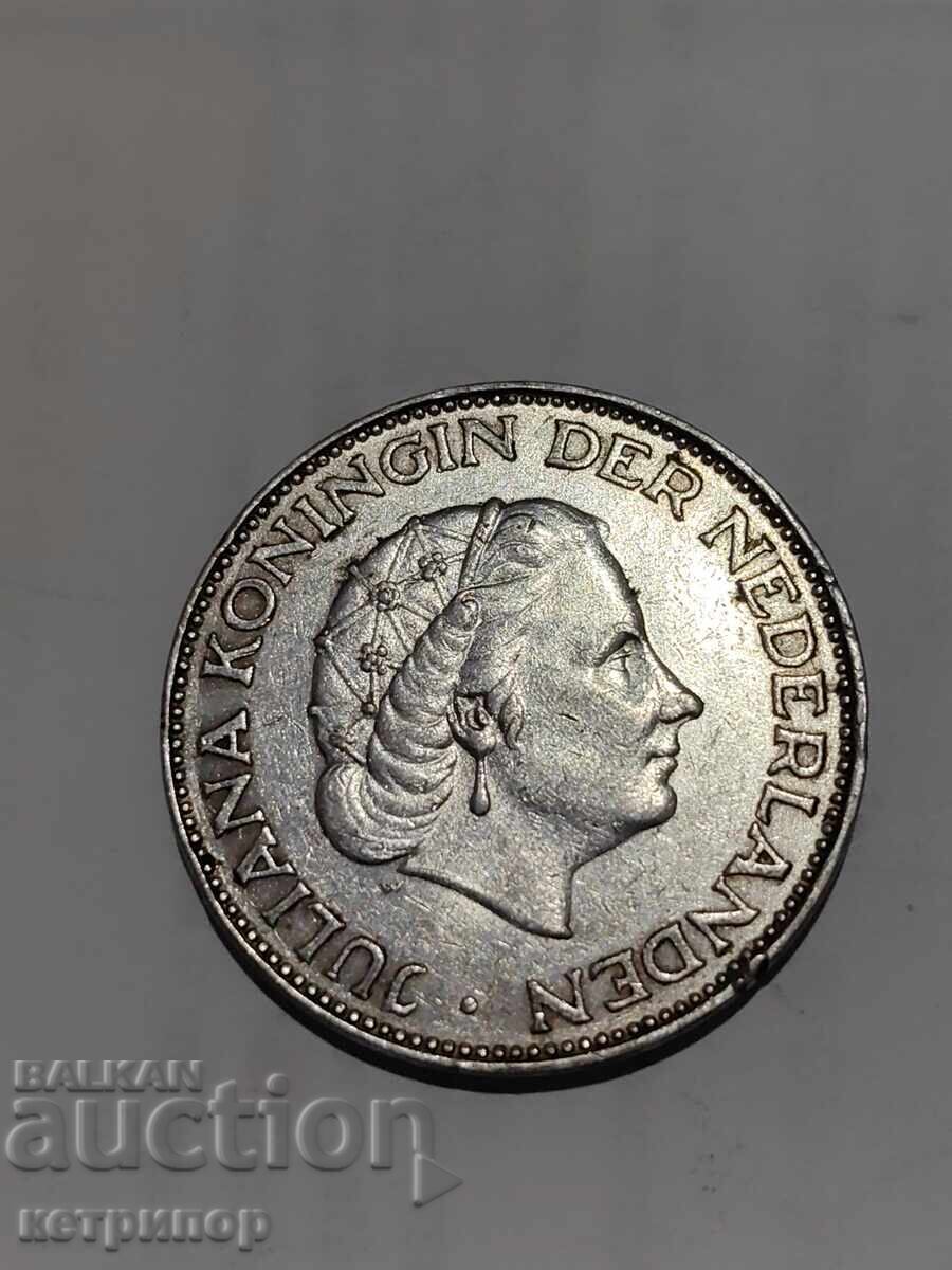 21/2 guilder 1961 Netherlands/ Netherlands/silver with price 31.00 BGN | € 15.85 21/2 guilder 1961 Netherlands/ Netherlands/silver with price 31.00 BGN | € 15.85