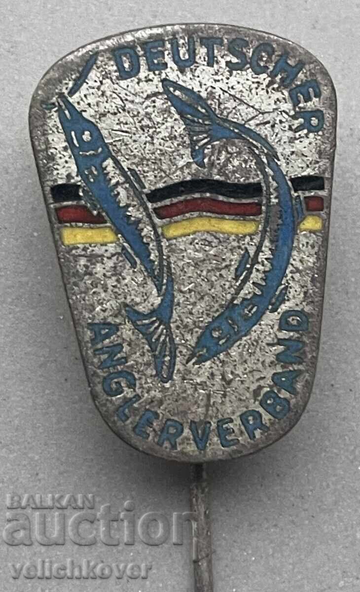 39540 GDR Ανατολική Γερμανία German Fishing Enamel Union με τιμή 8.00 BGN | € 4.09 39540 GDR Ανατολική Γερμανία German Fishing Enamel Union με τιμή 8.00 BGN | € 4.09
