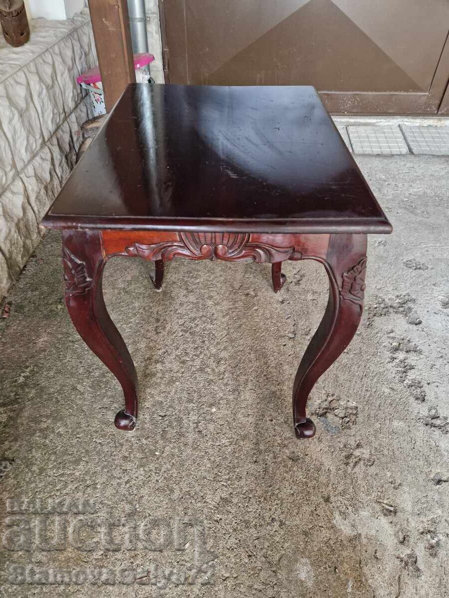 Wonderful antique English table, solid wood carving - 6 Wonderful antique English table, solid wood carving - 6